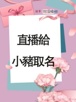 直播給小豬取名